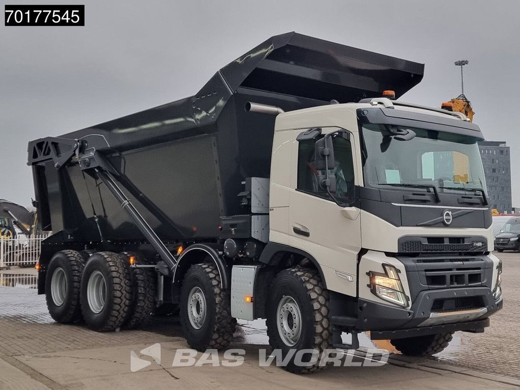 Volvo FMX 500 8X4 NEW Mining dump truck 25m3 45T payload VEB+ Eur5