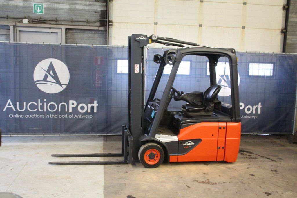 Linde E16 Electric Forklift 1600kg 4.62m