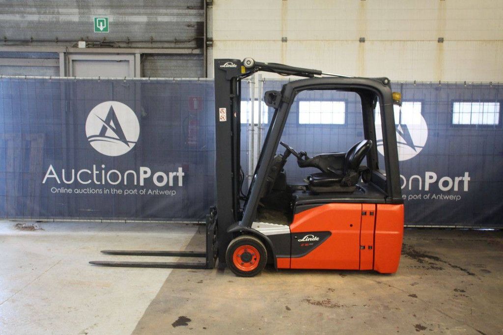 Linde E16 Electric Forklift 1600kg 4.62m