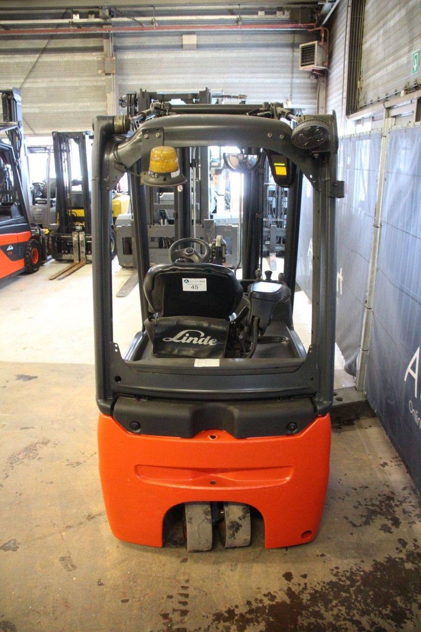 Linde E16 Electric Forklift 1600kg 4.62m