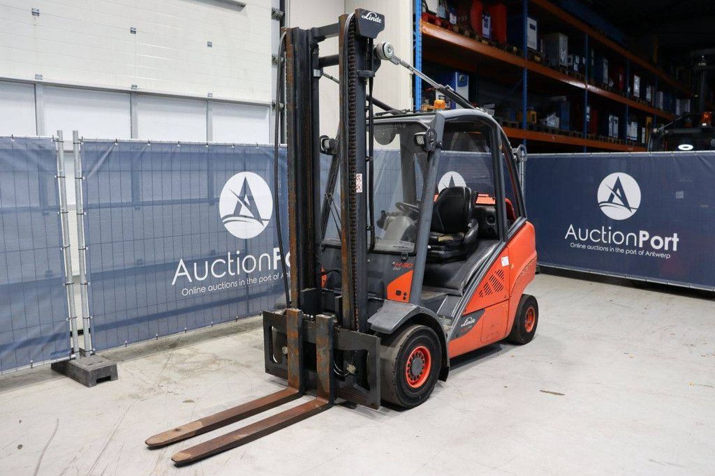 Gabelstapler Linde H30T-02 LPG 3000kg 5,2m 2018