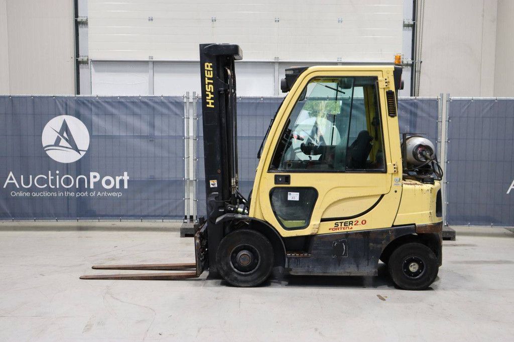 Gabelstapler Hyster H2.0FT LPG 1670kg 5.55m 2017