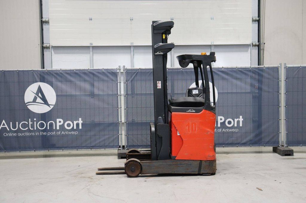 Linde R10B-01 Elektro-Schubmaststapler 1000 kg 7,8 m 2017