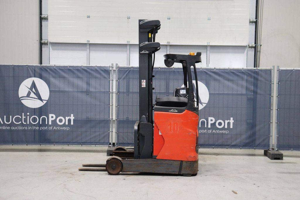Linde R10B-01 Elektro-Schubmaststapler 1000 kg 7,8 m 2017
