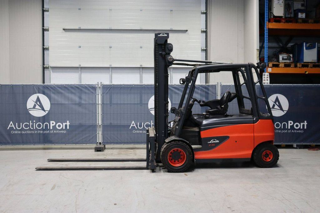 Linde E45HL-01/600 Electric Forklift 2017