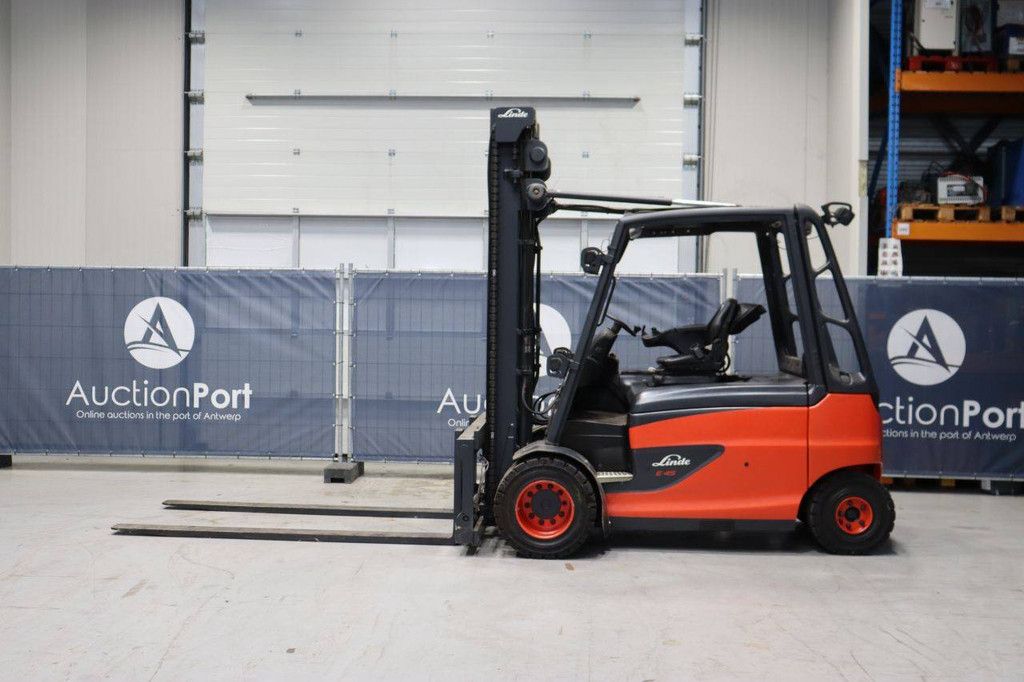 Linde E45HL-01/600 Electric Forklift 2017