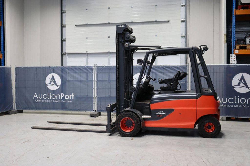 Linde E45HL-01/600 Electric Forklift 2017