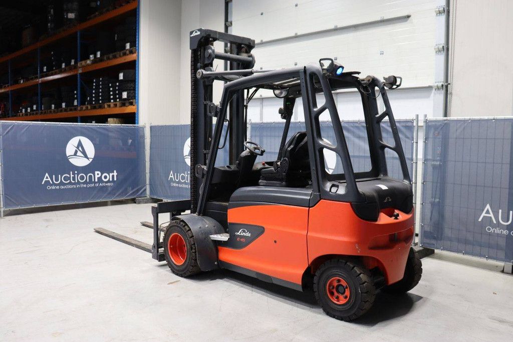 Linde E45HL-01/600 Electric Forklift 2017