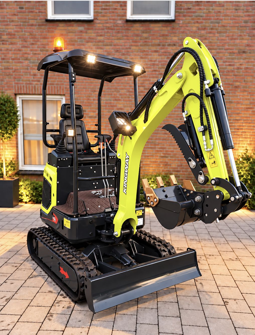 Splinternieuwe Graafmachine Yama S15 Kingway – NOG 2 op VOORRAAD