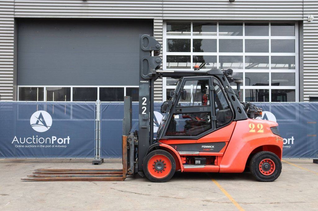 Gabelstapler Fenwick-Linde H80T-03/900 LPG 8000kg 8,5m 2019