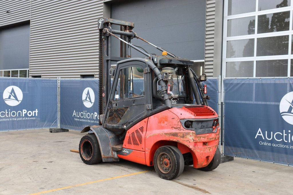 Heftruck Linde H40D-01 Diesel 4000kg 5.0m 2012