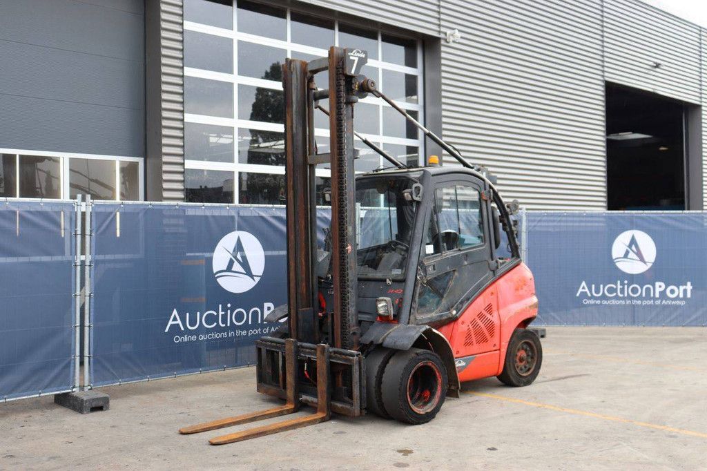 Heftruck Linde H40D-01 Diesel 4000kg 5.0m 2012