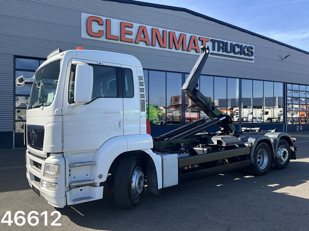 Man TGS 26.400 Euro 5 Meiller 20 Ton haakarmsysteem