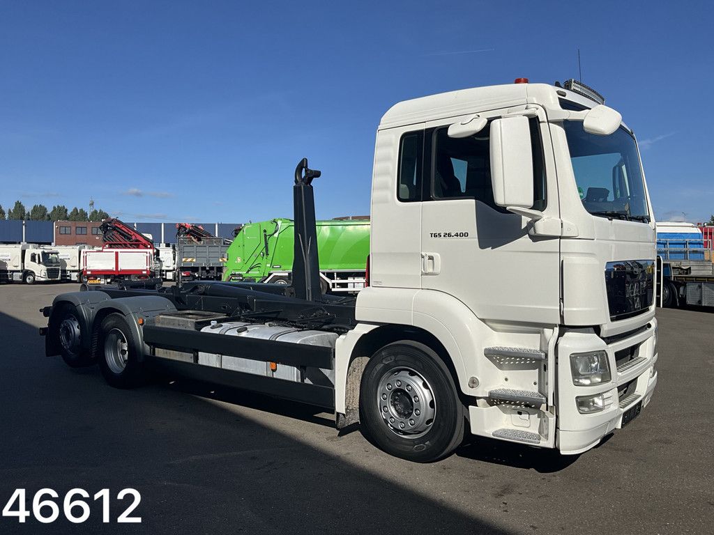 Man TGS 26.400 Euro 5 Meiller 20 Ton haakarmsysteem