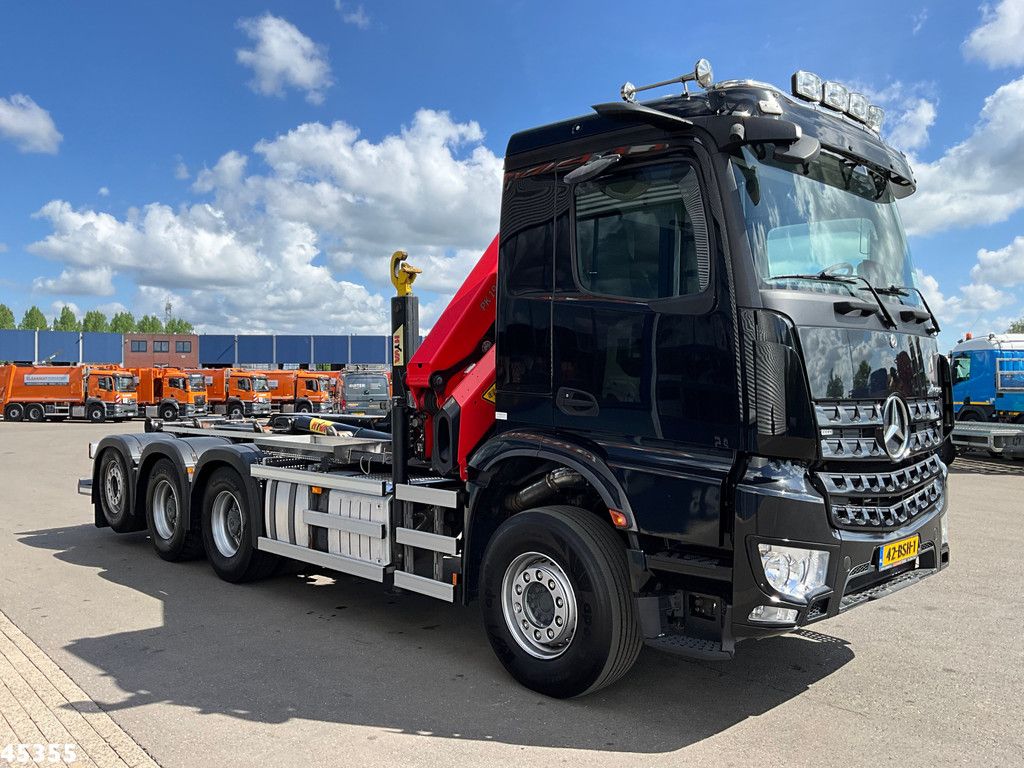 Mercedes-Benz Arocs 3540 8x4 Palfinger 19 Tonmeter laadkraan Geschikt voor alle milieuzones tot 01-01-2030!