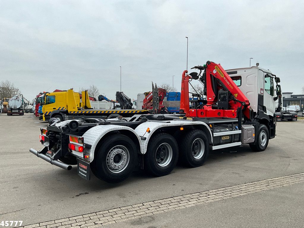 Renault C 460 Euro 6 8x4 Palfinger 19 Tonmeter laadkraan