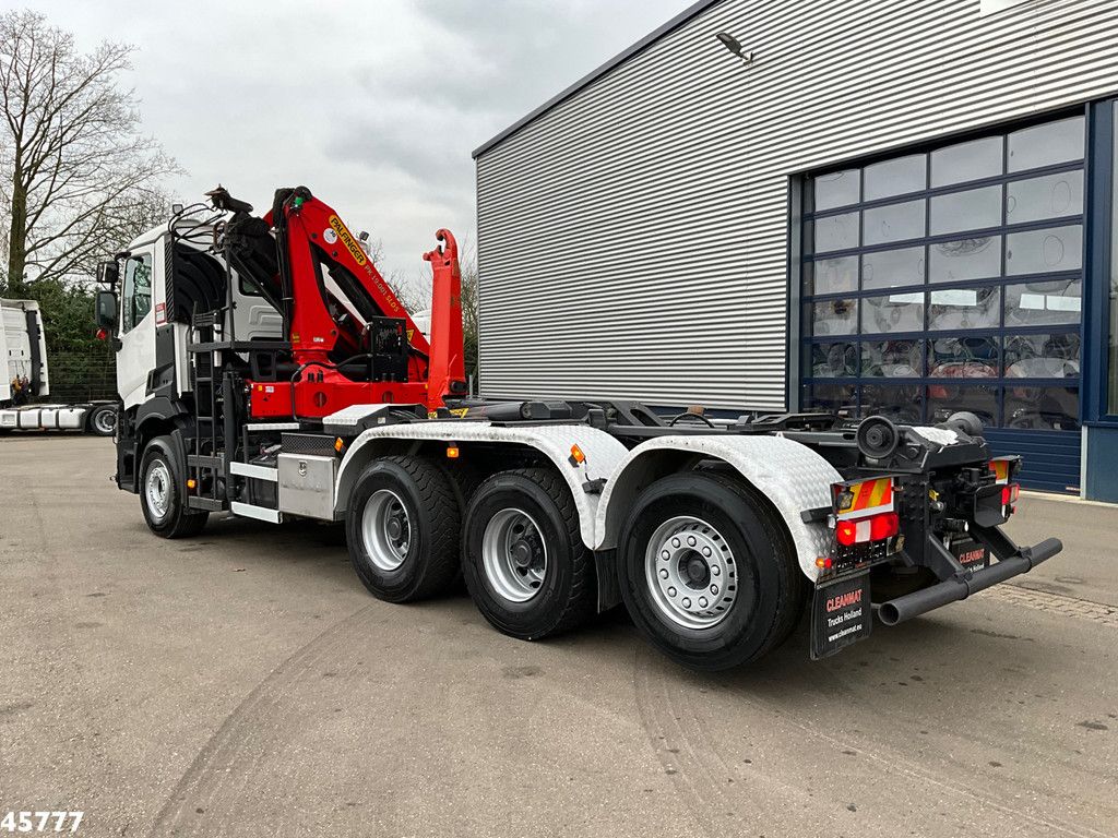 Renault C 460 Euro 6 8x4 Palfinger 19 Tonmeter laadkraan