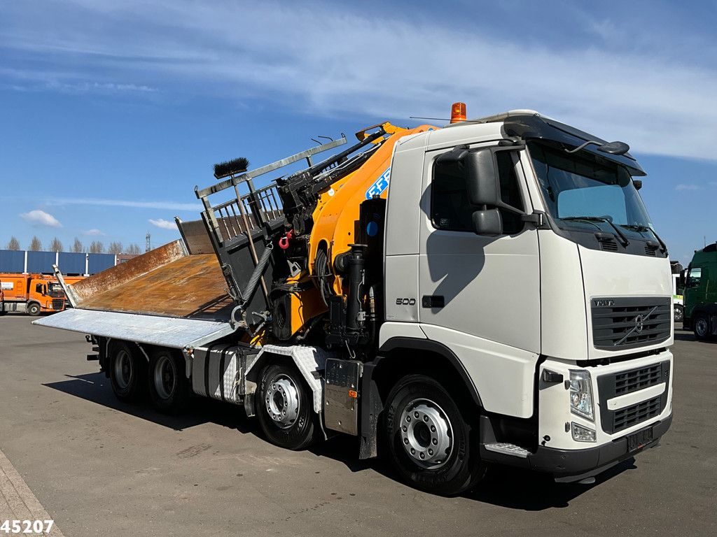 Volvo FH 500 8x4 Effer 65 Tonmeter laadkraan + Fly-Jib