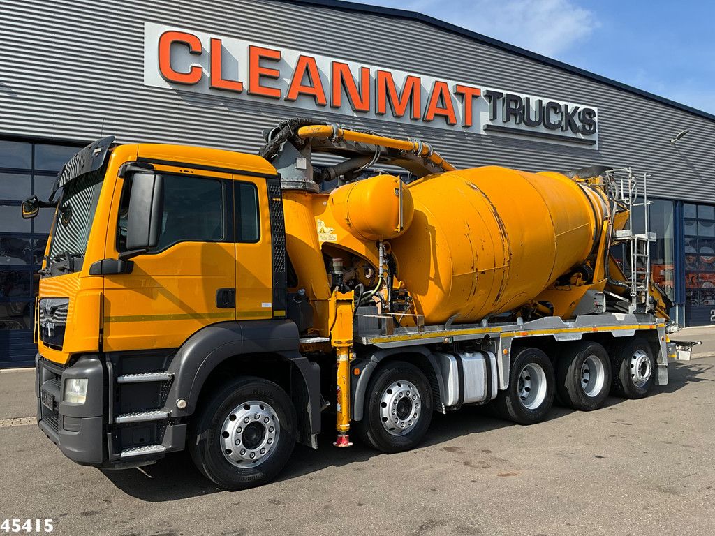 Man TGS 35.440 Euro 6 10x4 CIFA 7m³ Mixer + CIFA pump Just 200.228 km!