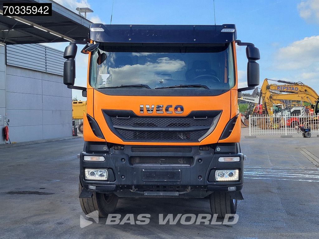 Iveco Trakker 410 8X4 Meiller tipper Steel suspension Big-Axle Automatic Retarder Euro 6