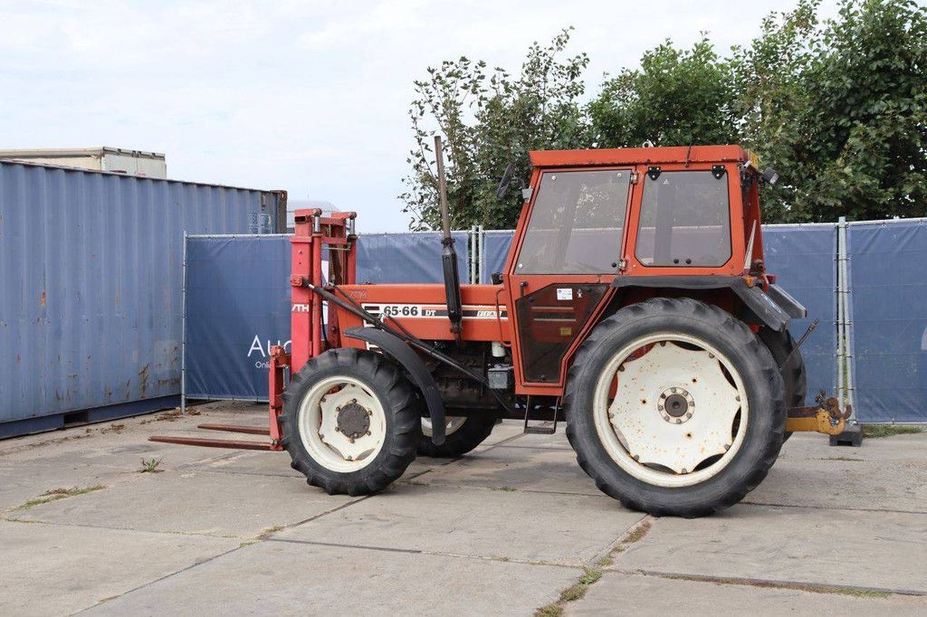 Traktor Fiat Agri 65-66DT Diesel 48 kW, Baujahr 1990, mit Hubmast