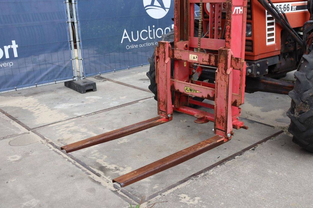Traktor Fiat Agri 65-66DT Diesel 48 kW, Baujahr 1990, mit Hubmast