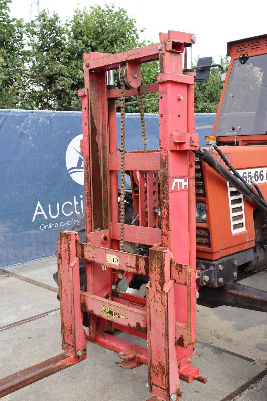 Traktor Fiat Agri 65-66DT Diesel 48 kW, Baujahr 1990, mit Hubmast