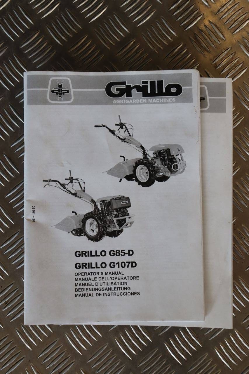 Motoculteur Grillo G85-D/ G107D Benzine 2021 Nieuw