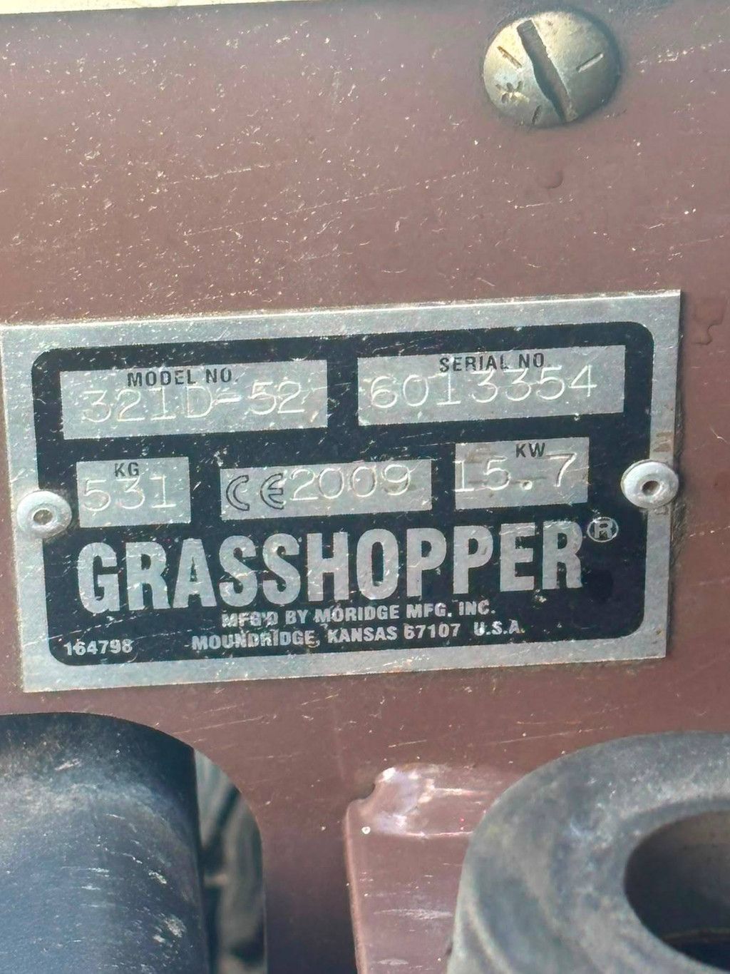 Ride-on mower Grasshopper 312D-52 Diesel 2009