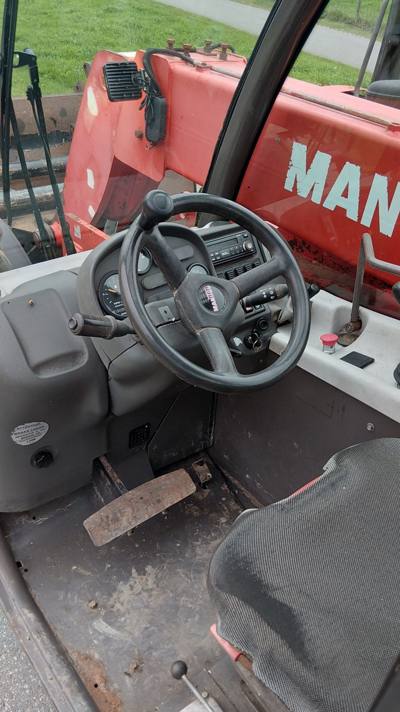 Manitou MVT 628 turbo verreiker (weinig uur) bak+vorken