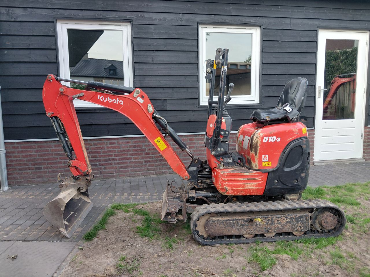 Minigraver Kubota U10-3 ( Bj 2016 ) Minikraan / Graafmachine