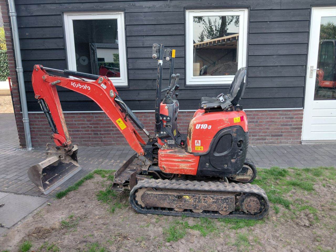 Minigraver Kubota U10-3 ( Bj 2016 ) Minikraan / Graafmachine