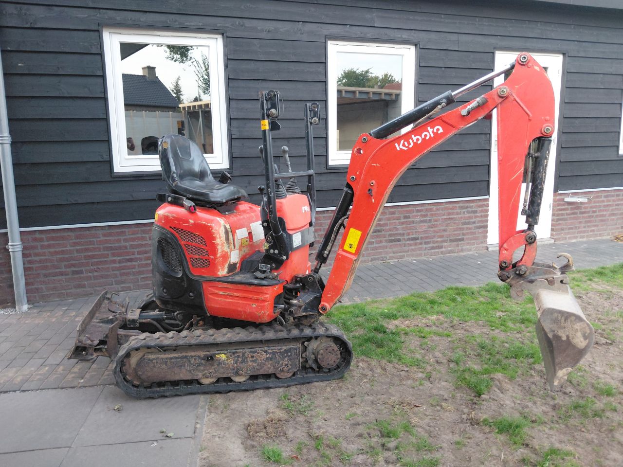 Minigraver Kubota U10-3 ( Bj 2016 ) Minikraan / Graafmachine