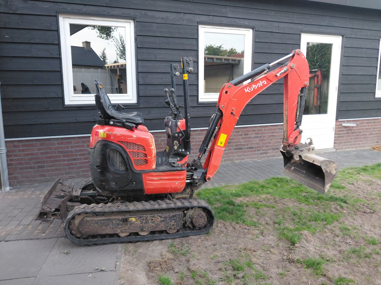 Minigraver Kubota U10-3 ( Bj 2016 ) Minikraan / Graafmachine