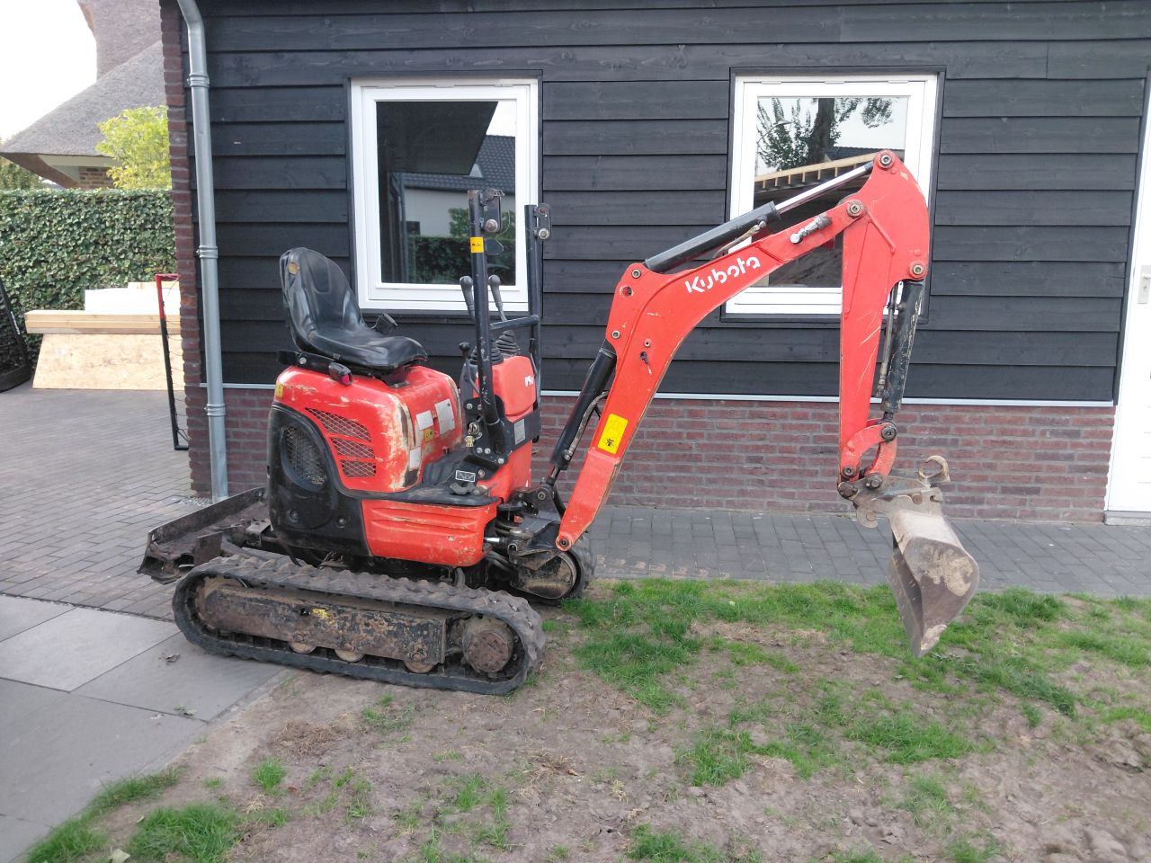 Minigraver Kubota U10-3 ( Bj 2016 ) Minikraan / Graafmachine
