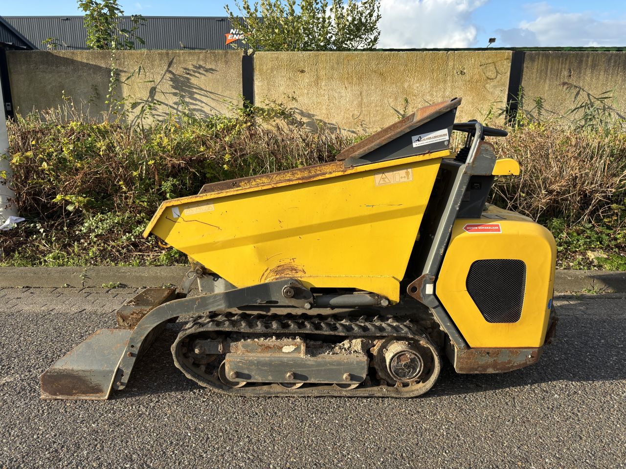 Rupsdumper Wacker Neuson dt 08 10 Canycom s160