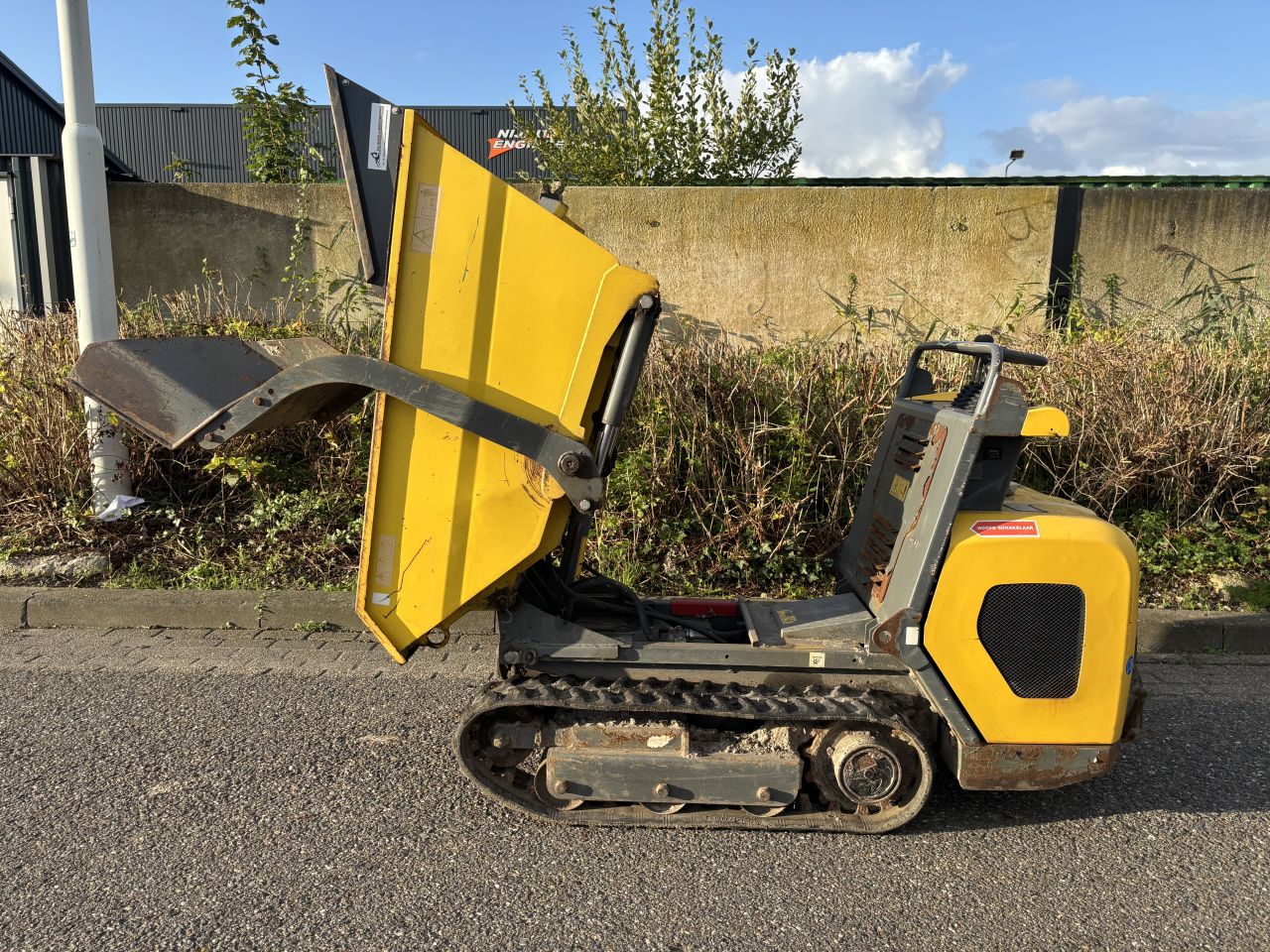 Rupsdumper Wacker Neuson dt 08 10 Canycom s160