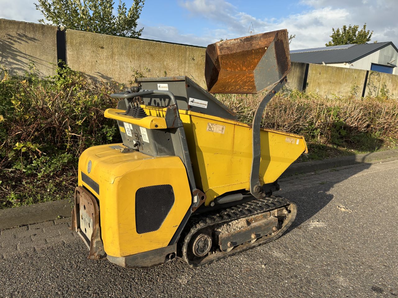 Rupsdumper Wacker Neuson dt 08 10 Canycom s160