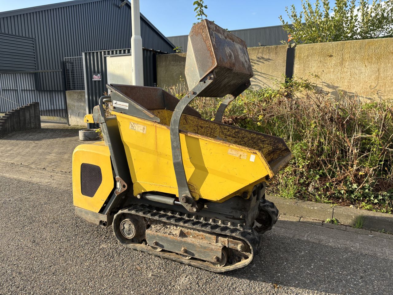 Rupsdumper Wacker Neuson dt 08 10 Canycom s160