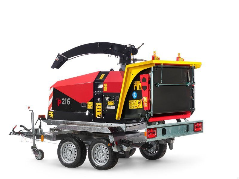 TP 216 Mobile-Tandem Holzhäcksler / Holzhacker mit Dieselmotor und
