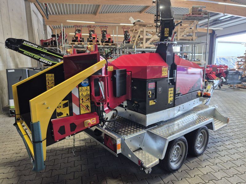 TP 216 Mobile-Tandem Holzhäcksler / Holzhacker mit Dieselmotor und