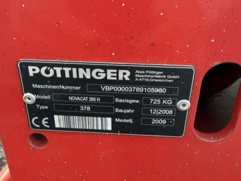 Pöttinger Novacat 265 H