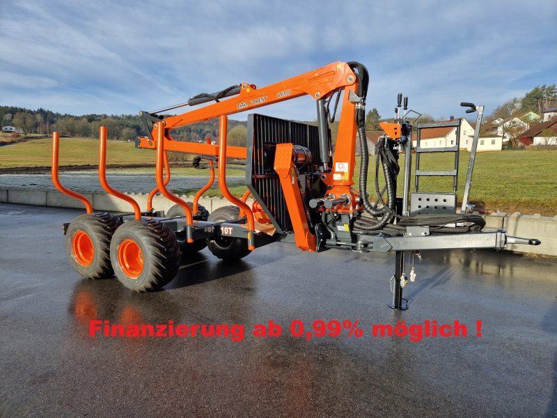 MTM 10T S 10to 7,20m Kran Druckluft Zentralrohrrahmen