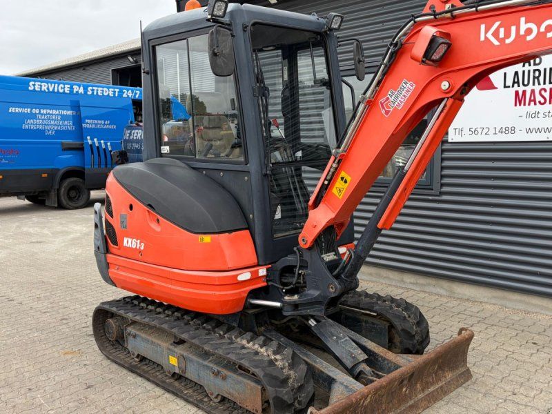 Kubota kx61-3 Yderst velholdt KX61-3 minigraver til salg med 140