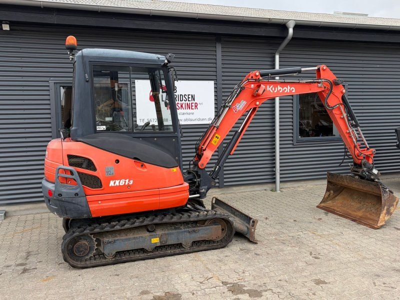 Kubota kx61-3 Yderst velholdt KX61-3 minigraver til salg med 140
