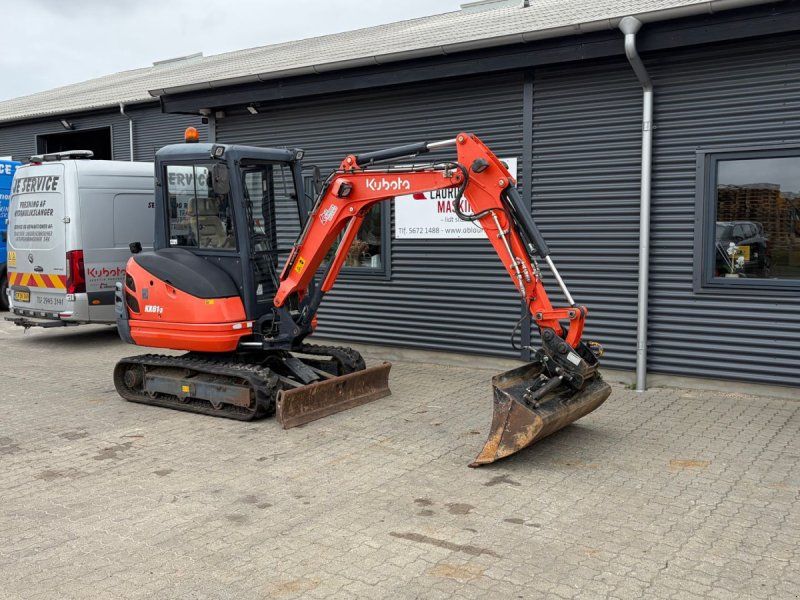 Kubota kx61-3 Yderst velholdt KX61-3 minigraver til salg med 140