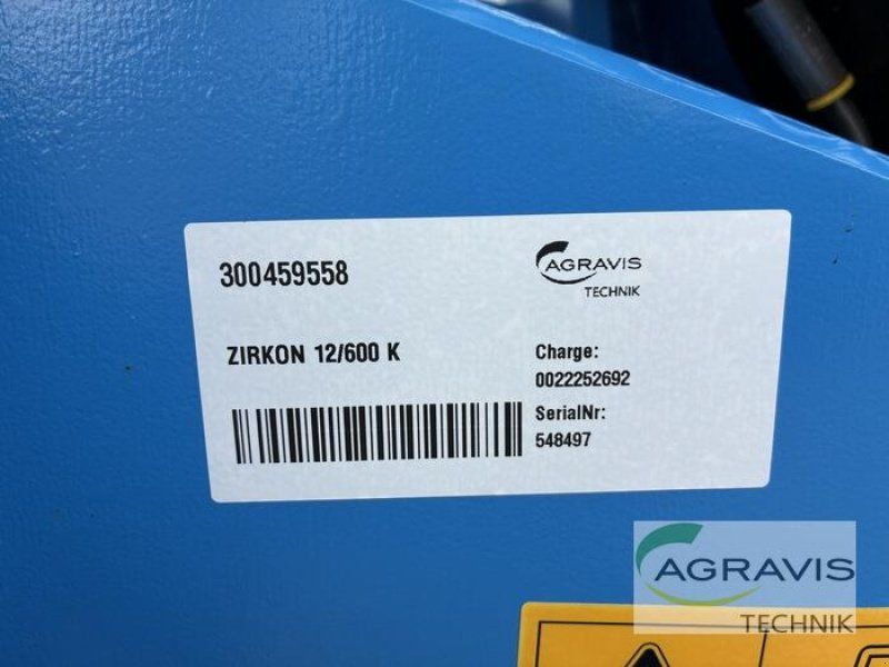 Lemken ZIRKON 12/600 K