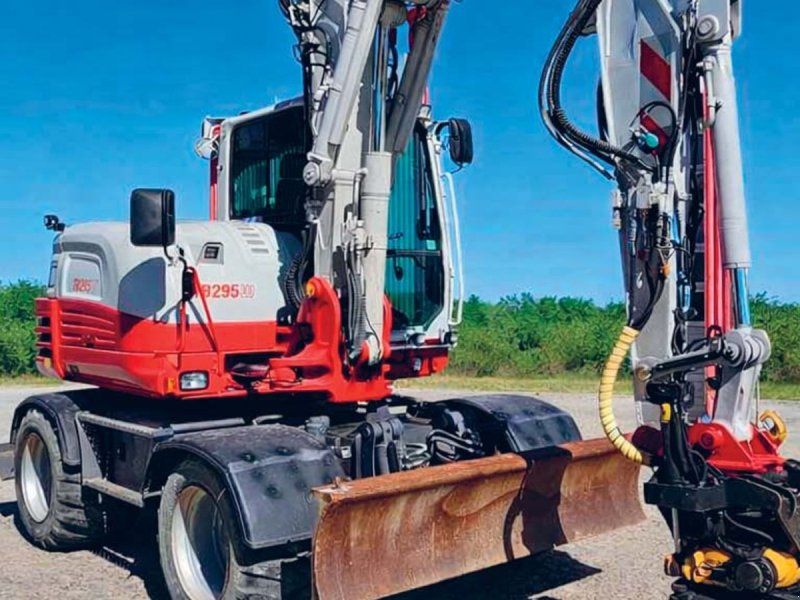 Takeuchi TB295W Engcon Rotortilt Auktion & Salg AFGIV BUD SEND EN E