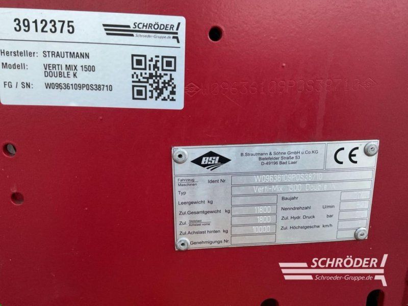Strautmann VERTI MIX 1500 DOUBLE K