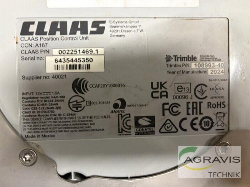 Claas GPS PILOT CEMIS 1200